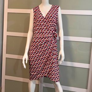 Banana Republic faux wrapped dress